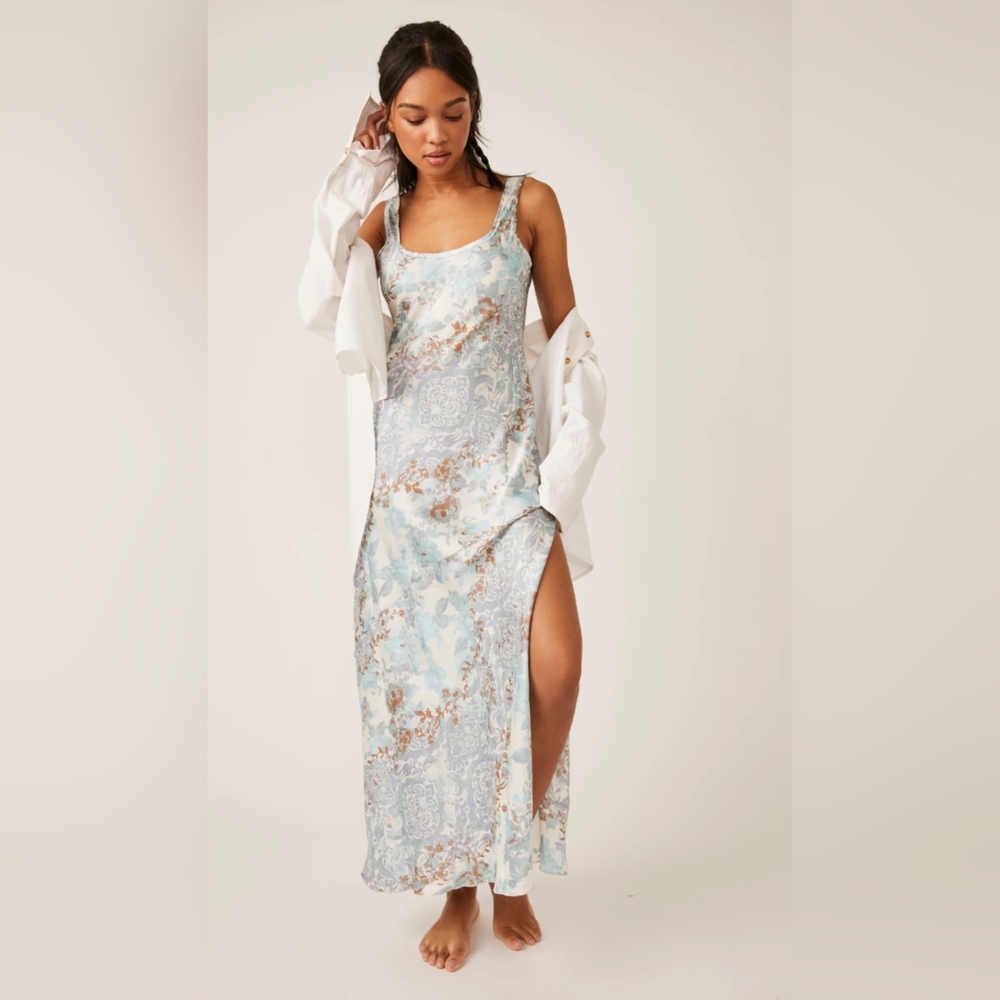 Free People Worth the Wait Bias Cut Slip Dress XS - Picture 14 of 14